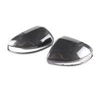 HGNMPGVVTZ Calotte Specchio Retrovisore Sostituzione Carbonio Nero Coprispecchietti Retrovisori Laterali Guscio LHD per Mercedes per Benz C GLC S Classe E W205 X253 W222 W213 W238 (Carbon Pattern-1)