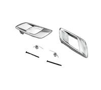 HGNMPGVVTZ Maniglia Della Porta Esterna Maniglia Interna Portiera Cromata E Argento Per Ford Per Ranger 2012-2019 Per Everest 2015-2019 Per Mazda BT50(Chrome 1 pair)