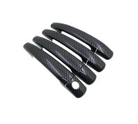 HGNMPGVVTZ Maniglia Della Porta Esterna Per Peugeot 208 2012 2013 2014 2015 2016 2017 2018 Rivestimento Maniglia Esterna In Fibra Di Carbonio Accessori Per Auto(4 door)