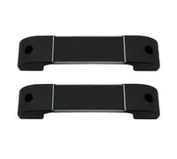 HGNMPGVVTZ Per Land Per Rover Per Defender 110 90 2008 2009 2010 2011 2012 2013 2014 2015 2016, Modanatura Interna In Lega Alluminio Nera Maniglia Portiera(2 PZ Nero)