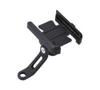 HGNMPGVVTZ Per MT10 MT-10 Moto CNC Alluminio Supporto Per Telefono Cellulare Navigatore Specchietto Retrovisore Accessori Staffa Manubrio(Mirror Type Black)