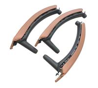 HGNMPGVVTZ Per X5 X6 E70 E71 E72 2007 2008 2009 2010 2011 2012 2013 2014 LHD Maniglia Interna Porta Sinistra/destra Con Rivestimento In Pelle(LHD Sattel Brown)