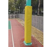 HGOuhK Imbottitura per Pali Esterni di edifici Maniche di Protezione dagli Urti for palestre e canestri da Basket; Attrezzature Sicurezza for Gli Atleti(Yellow,18x18cm/7x7in)