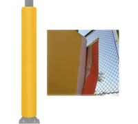 HGOuhK Imbottitura per Pali Esterni di edifici Protezione Gialla Riutilizzabile for palo da Basket Resistente alle intemperie, caratterizzata Un Design Avvolgente Impermeabile(Dia 114mm (4 1/2in))