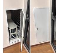 HGOuhK Pannello di accesso ai condotti HVAC, pannello for porta ispezione in alluminio, cablaggio idraulico, copertura del elettrico(50x90cm)