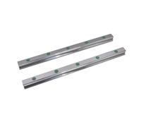 HGR20 HGR15 HGR25 Guida lineare quadrata 2 pezzi 4 pezzi HGH20CA/HGW20CC HGH15CA Carrelli con blocco scorrevole flangiato for router(2Rail HGR20,400mm)