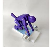 HGSHMY Allenatore per Colonna Lombare per Anatomia Biomeccanica, Modello di Dimostrazione della Forza Vertebrale Umana, Visualizzazione Forza di Piegamento & Sollevamento Pesi(Purple)