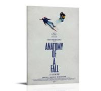 HGTERRGTJ Poster su tela, stampa artistica da parete con anatomia di un autunno, poster artistico per stanza, 60 x 90 cm, con cornice