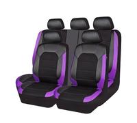 HGTHHK Set Coprisedili Auto, per Toyota Yaris Hybrid 2020-2024 Interni Protezioni Impermeabile Comfort Durevole Interni Protezioni Sedile Accessori,D-Purple