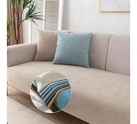 HGTRH Copridivano Antigraffio Gatto 3 Posti con Penisola A Sinistra, Copridivano Antimacchia Impermeabile Tinta Unita Salvadivano, Antimacchia Idrorepellente Fodere Copridivano Antiscivolo