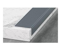 HGTRH Strisce Antiscivolo Scale, Strisce Antiscivolo Autoadesive Gradini, Strisce in Gomma Resistente all'Usura Addensate da per La Sicurezza Interna Ed Esterna Grey