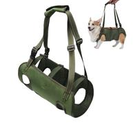 HGTRH Supporto Mobilità e Guinzaglio Riabilitazione per Cani Anziani o Feriti Carrozzina Sollevamento Zampe Posteriori Corpetto Regolabile per Displasia Anca Aiuto per Artrosi e Deambulazione B M