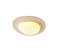 HGTYDV2 Lumo del soffitto di travertino Giallo Nordico 3 Colori a Filo a Filo a sfioramento del soffitto LED Finitura Giapponese Wabi Sabi Natural Stone Bilking Lampada per Camera