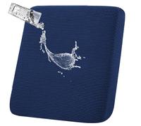 HGUHP Coprisedili for mobili, copridivano elasticizzati da 1/2/4/8 pezzi, copridivano for esterni impermeabili, copridivano antiscivolo in jacquard, protezione for mobili da giardino(Navy Blue,1 PC)