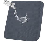 HGUHP Coprisedili for mobili, copridivano elasticizzati da 1/2/4/8 pezzi, copridivano for esterni impermeabili, copridivano antiscivolo in jacquard, protezione for mobili da giardino(Dark Gray,1 PC)