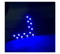 Hguvsjd AutoIndicatori di Direzione 2 Pz/Set Specchietto Retrovisore per Auto LED Freccia Pannello Indicatore Direzione Indicatore Luminoso(Blue Light)