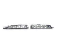 Hguvsjd AutoIndicatori di Direzione per per per Scirocco R per La Linea 2010-2014 Luci Diurne A LED Bianco Fendinebbia Giallo Indicatori di Direzione Accessori Auto(Sinistra e Destra)
