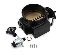 Hguvsjd Corpo Farfallato Iniezione per Chevrolet per Corvette LS1 LS2 LS3 LS6 LS7 per LSX Collettore Aspirazione A 4 Bulloni Valvola A Farfalla Corpo Farfallato(102mm Black)
