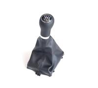Hguvsjd Leva Cambio Marce per A6 per C6 2004-2011 Q5 2009-2017 A4 B8 8K 2007-2014 A5 S5 8T 2010-2017 Pomello Cambio Leva Stick con Coperchio Avvio Copri Pomello Cambio(6 Speed)