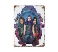 HGUXXURB Descendants of Film Art PostersWall Decor Art Metal Tin Poster Modern Bar Decorations40x30cm