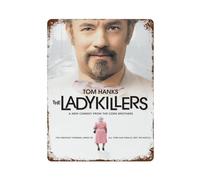 HGUXXURB Poster del film Old Lady Killer, decorazione da parete, poster in metallo, decorazione moderna per bar, 40 x 30 cm