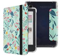 HGWALP Custodia compatibile con 6 "Kobo Clara Colour/Clara BW (2024) / Clara 2E (2022) rilasciato, cuoio PU Premium + TPU morbido trasparente copertura posteriore con sonno automatico/sveglia-SPB