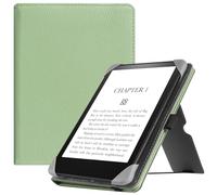 HGWALP Custodia universale per 6-7 pollici eReaders, Folio Stand Cover con cinturino compatibile con 6" 6.8" 7" Kindle Paperwhite/Colorsoft/Kobo/Tolino/Pocketbook/Sony E-Book Reader-Matcha verde
