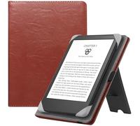 HGWALP Custodia universale per 6-7 pollici eReaders, Folio Stand Cover con cinturino compatibile con Kindle Paperwhite/Colorsoft/Kobo/Tolino/Pocketbook/Sony 6" 6.8" 7" E-Book Reader-BR
