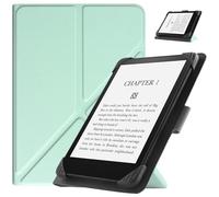 HGWALP Custodia universale per 6.8-7 pollici eReaders, sottile PU Custodia Cover con supporto compatibile con 6.8 pollici 7 pollici Kindle Paperwhite/Kobo/Voyaga/Lenovo/Sony eReaders-Green