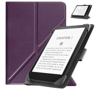 HGWALP Custodia universale per 6.8-7 pollici eReaders, sottile PU Custodia Cover con supporto compatibile con 6.8 pollici 7 pollici Kindle Paperwhite/Kobo/Voyaga/Lenovo/Sony eReaders-Purple