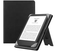 HGWALP Custodia universale per 6 pollici Paperwhite eReaders, Folio Stand Cover con cinturino compatibile con Kindle Paperwhite/Kobo/Tolino/Pocketbook/Sony 6 pollici E-Book Reader-Black