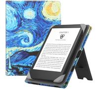 HGWALP Custodia universale per 6 pollici Paperwhite eReaders, Folio Stand Cover con cinturino compatibile con Kindle Paperwhite/Kobo/Tolino/Pocketbook/Sony 6 pollici E-Book Reader-Starry Sky