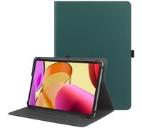 HGWALP Custodia universale per Tablet da 9-11 pollici,Multi-Viewing Angles PU Leather Stand Folio Cover con Porta Penna per 9 "10.1" 10.5 "11" Touch screen Tablet-Green