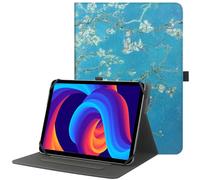 HGWALP Custodia universale per Tablet da 9-11 pollici，Multi-Viewing Angles PU Leather Stand Folio Cover con Porta Penna per 9 "10.1" 10.5 "11" Touch screen Tablet-AF