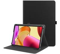 HGWALP Custodia universale per Tablet da 9-11 pollici，Multi-Viewing Angles PU Leather Stand Folio Cover con Porta Penna per 9 "10.1" 10.5 "11" Touch screen Tablet-Black