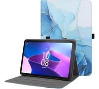 HGWALP Custodia universale per tablet da 9",9.7",10.1",10.2",10.5",10.9",11 pollici,Multi-Viewing Angles Stand Cover con Cinturino per 9-11 pollici Tablet,con Fissaggio Regolabile Silicone Band-MBL