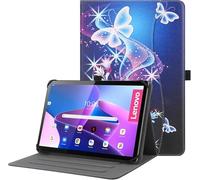 HGWALP Custodia universale per tablet da 9",9.7",10.1",10.2",10.5",10.9",11pollici,Multi-Viewing Angles Stand Cover con Cinturino per 9-11 pollici Tablet,con Fissaggio Regolabile Silicone Band-PLBF