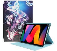 HGWALP Custodia universale ultra sottile per tablet da 9 a 11 pollici, per tablet touch screen da 9" 9,7" 10" 10,1" 10,5" 11" con angoli di visualizzazione multipli e foro per fotocamera