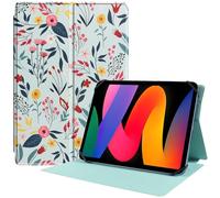 HGWALP Slim Universal Tablet Custodia 9 "-11" pollici, Folio Custodia protettiva per 9" 9.7" 10 "10.1" 10.5" 11" Tablet con angoli di visione multipli e design del foro della fotocamera-Spring Bloom