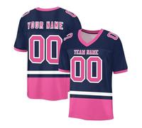 HGWOPGASD Maglia da Football Americano Personalizzata, Donna/Giovane/Uomo, Maglia Personalizzata, Cuciture Personalizzate, Nome e Numero Stampati Uniforme Sportiva A10