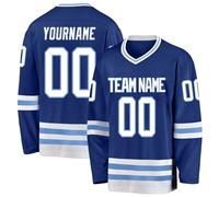 HGWOPGASD Maglia da Hockey Personalizzata, Pullover a Maniche Lunghe, Regali Personalizzati per i Tifosi di Hockey per Uomini e Donne A31