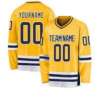 HGWOPGASD Maglia da Hockey Personalizzata, Pullover a Maniche Lunghe, Regali Personalizzati per i Tifosi di Hockey per Uomini e Donne A24