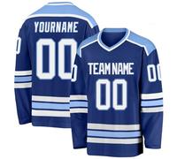 HGWOPGASD Maglia da Hockey Personalizzata, Pullover a Maniche Lunghe, Regali Personalizzati per i Tifosi di Hockey per Uomini e Donne A03