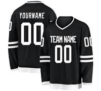 HGWOPGASD Maglia da Hockey Personalizzata, Pullover a Maniche Lunghe, Regali Personalizzati per i Tifosi di Hockey per Uomini e Donne A33