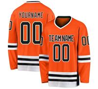 HGWOPGASD Maglia da Hockey Personalizzata, Pullover a Maniche Lunghe, Regali Personalizzati per i Tifosi di Hockey per Uomini e Donne A23