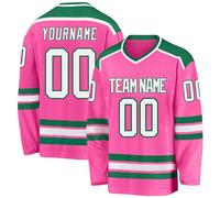HGWOPGASD Maglia da Hockey Personalizzata, Pullover a Maniche Lunghe, Regali Personalizzati per i Tifosi di Hockey per Uomini e Donne A10