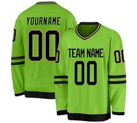 HGWOPGASD Maglia da Hockey Personalizzata, Pullover a Maniche Lunghe, Regali Personalizzati per i Tifosi di Hockey per Uomini e Donne A34