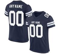 HGWOPGASD Maglie da Football Americano Personalizzate con Nome e Numero Maglietta Personalizzata per Adulti e Bambini A10