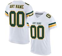 HGWOPGASD Maglie da Football Americano Personalizzate con Nome e Numero Maglietta Personalizzata per Adulti e Bambini A06
