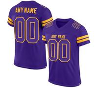 HGWOPGASD Maglie da Football Americano Personalizzate con Nome e Numero Maglietta Personalizzata per Adulti e Bambini A27